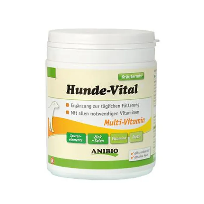 Anibio Fodertilskud> Hunde-Vital Multivitamin