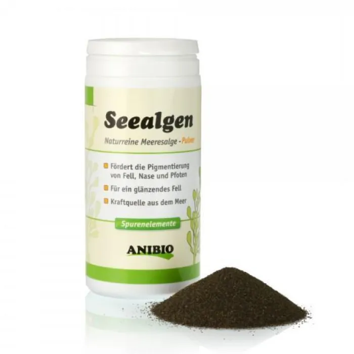 Anibio Fodertilskud> Seealgen 250 G. (Havtang)