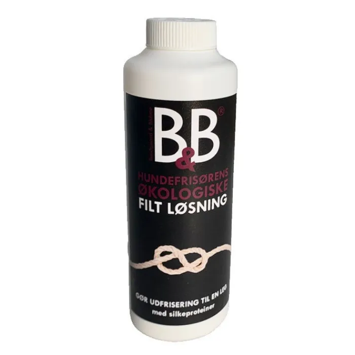 B&B ØKO Grooming Powder>B&B Filt Løsning