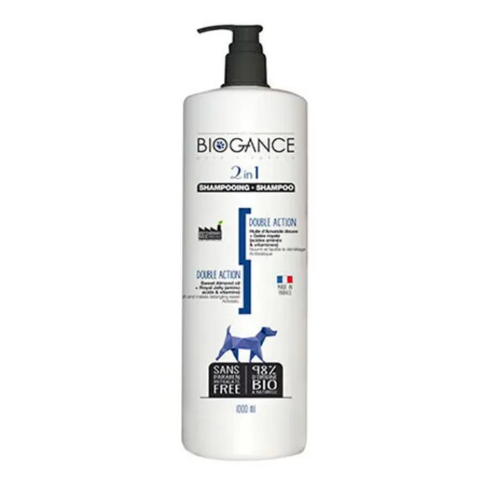 BIOGANCE Hundeshampoo Og Hundebalsam | Hvalpeshampoo> 2i1 Shampoo