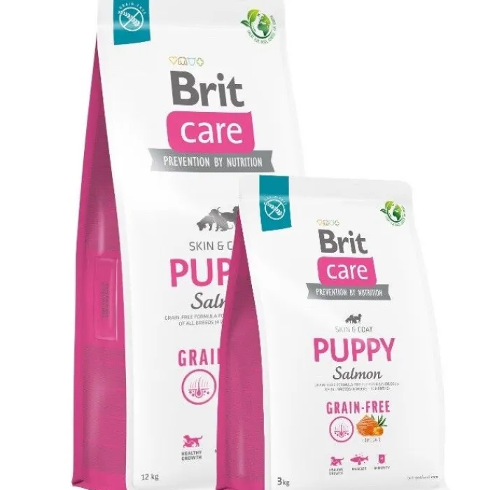 Brit Hvalpefoder | Hundemad> Care Dog Grain-Free Puppy Salmon | Tørfoder