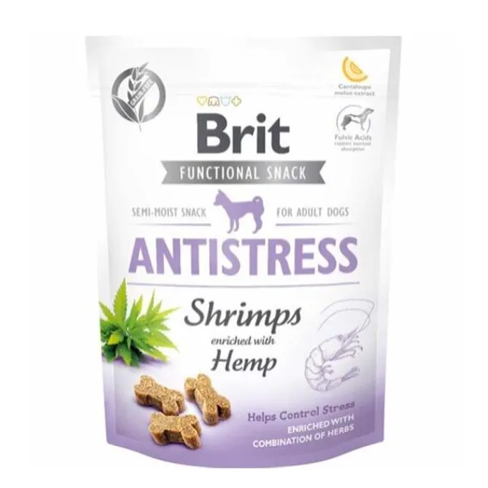 Brit Godbidder Og Gnaveben> Care Functional Snack Antistress Shrimps | 150g