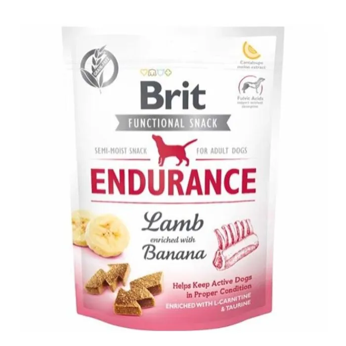 Brit Godbidder Og Gnaveben> Care Functional Snack Endurance Lamb & Banana | 150g