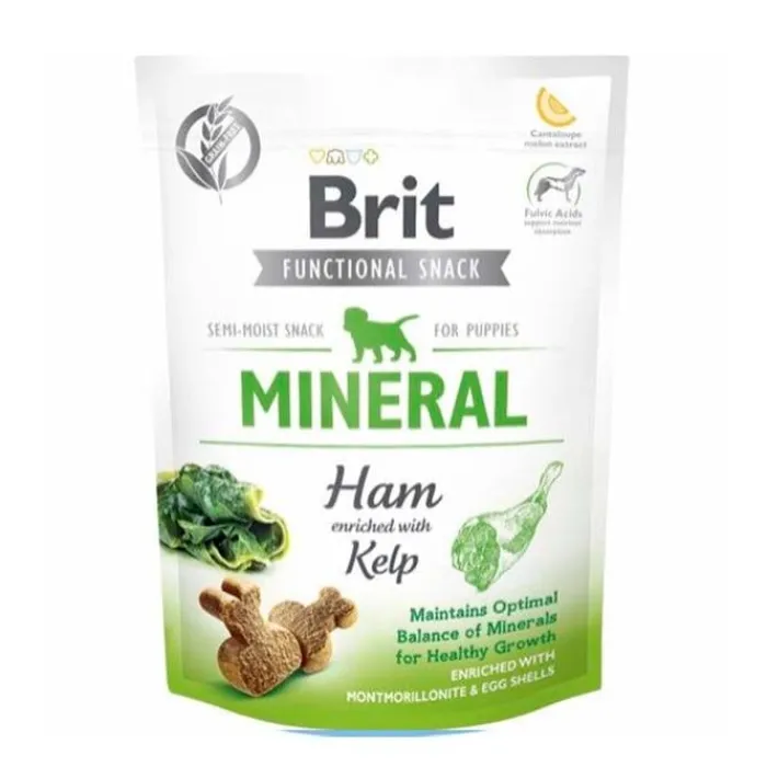 Brit Godbidder Og Gnaveben> Care Functional Snack Mineral Ham & Kelp | 150g