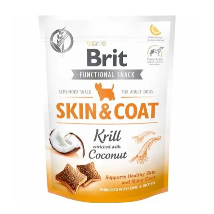 Brit Godbidder Og Gnaveben> Care Functionel Snack Skin & Coat | 150g