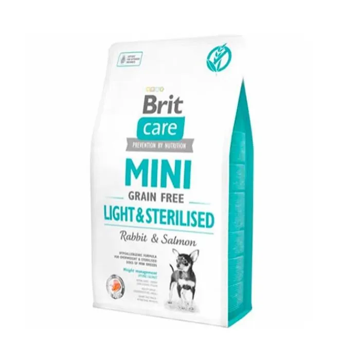 Brit Hundemad> Care Mini Grain Free Light & Steriliseret | Tørfoder