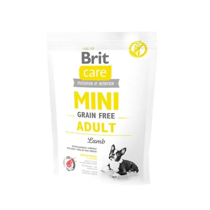 Brit Hundemad> Care MINI Grain Free Adult - Lamb | Tørfoder