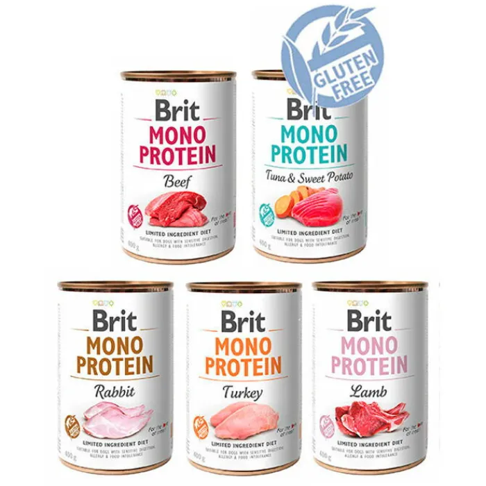 Brit Hundemad> Mono Protein | Vådfoder