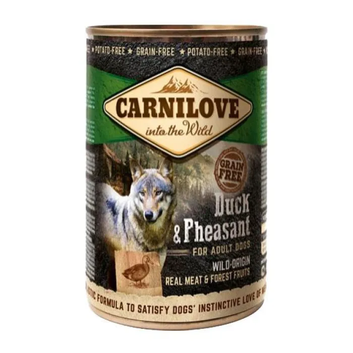 Carnilove Hundemad> Duck & Pheasant | Vådfoder