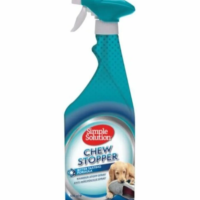 simple solution Hundetræning Og Klikker | Uønsket Adfærd>Chew Stopper Spray