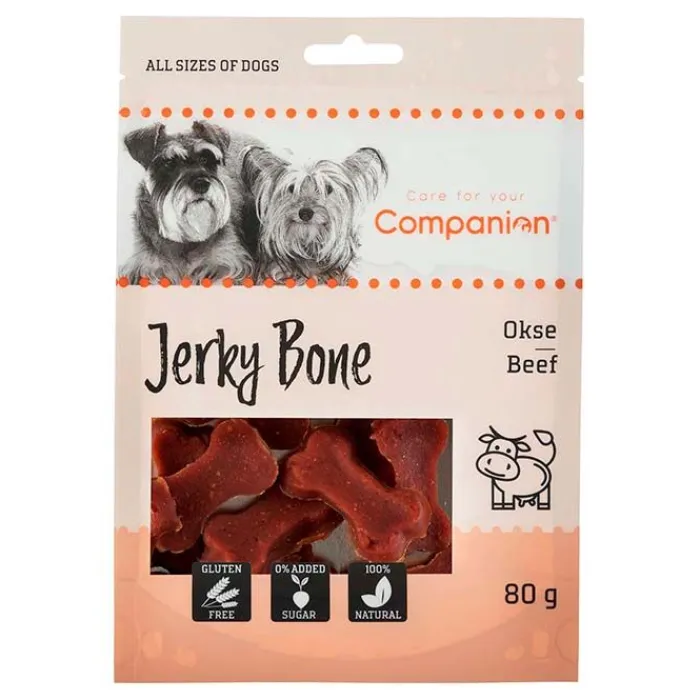 Companion Godbidder Og Gnaveben> Beef Jerky Bone | 80g