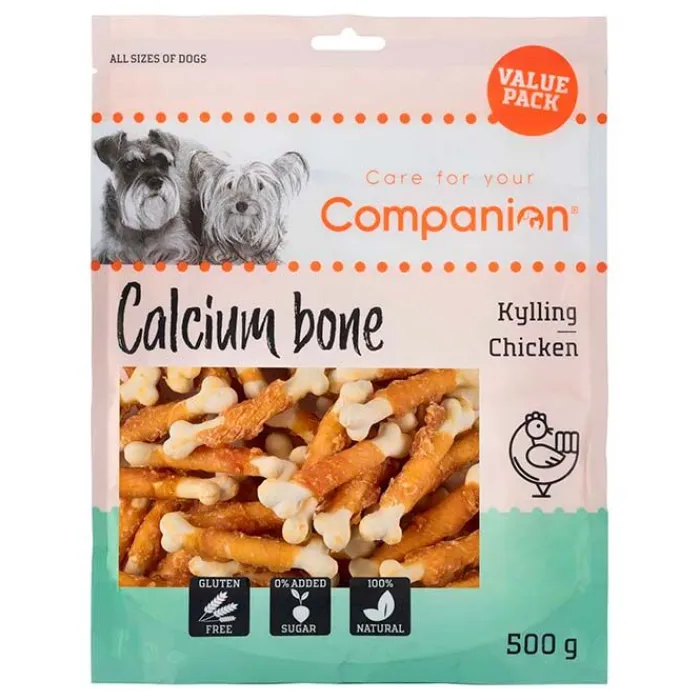 Companion Godbidder Og Gnaveben> Chicken Calcium Bone 500g