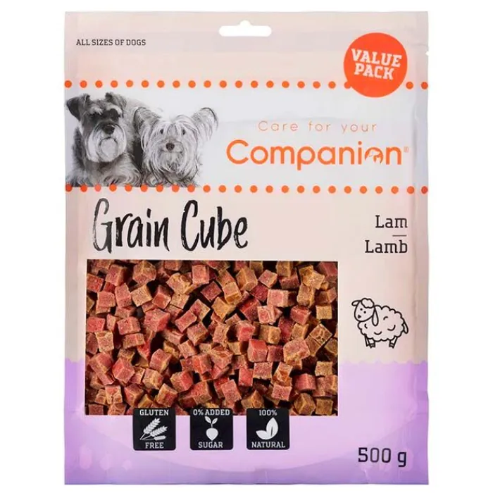 Companion Godbidder Og Gnaveben> Lamb Grain Cube 500g