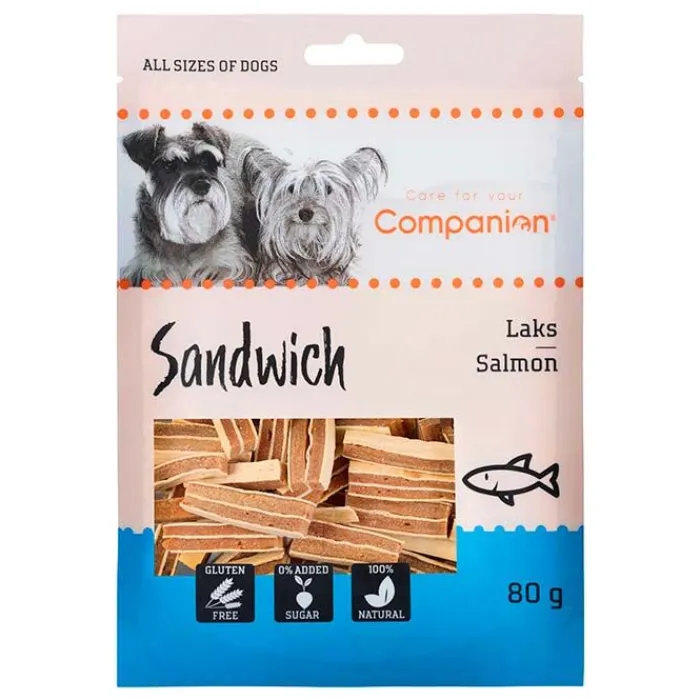 Companion Godbidder Og Gnaveben> Salmon Sandwich | 80g