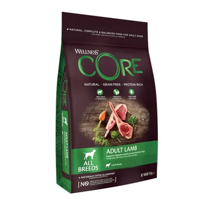 Wellness CORE Hundemad>CORE Adult Lamb All - Breeds | Tørfoder