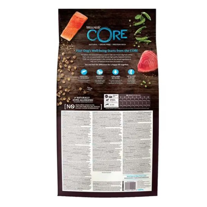 Wellness CORE Hundemad>CORE Adult Ocean - Medium/Large Breed | Tørfoder