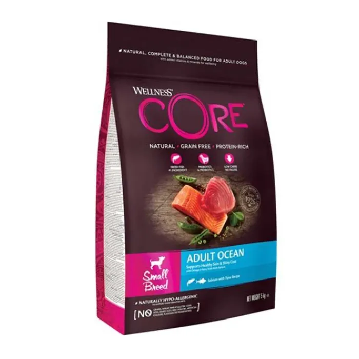 Wellness CORE Hundemad>CORE Adult Ocean - Small Breed | Tørfoder