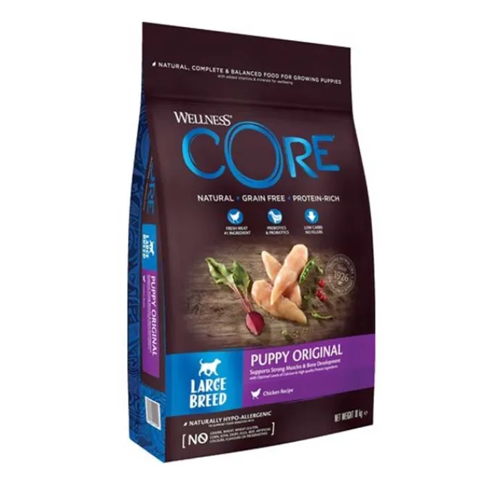 Wellness CORE Hvalpefoder | Hundemad>CORE Puppy Original - Large Breed | Tørfoder