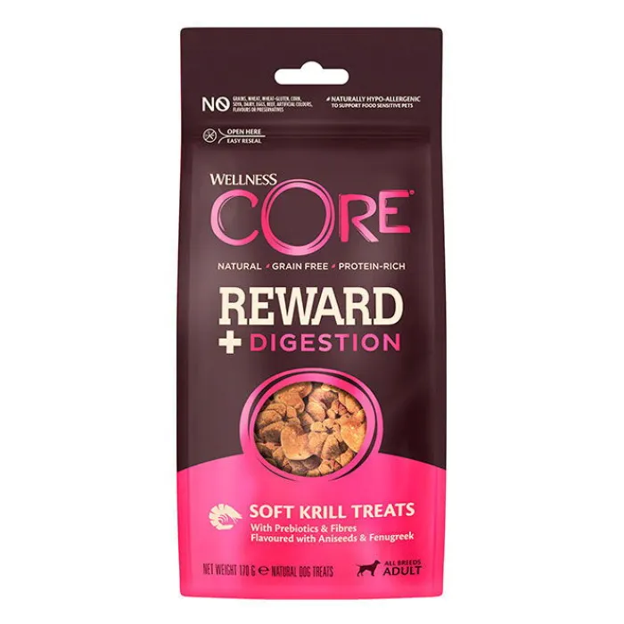 Wellness CORE Godbidder Og Gnaveben>Core Reward+ Treats Krill Digestion | 170g