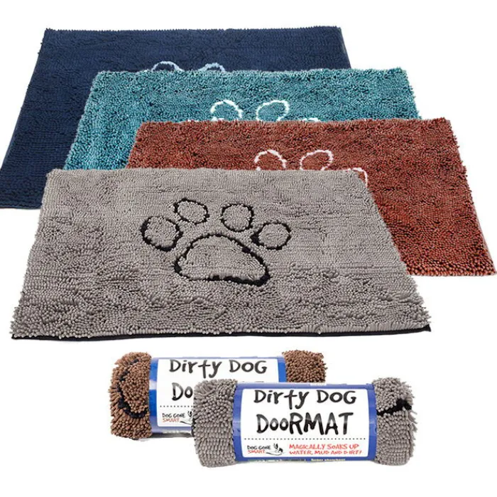 Dog Gone Smart Håndklæder Og Forklæder | Hundesenge>Dirty Dog Doormat | Måtte Til Hunde