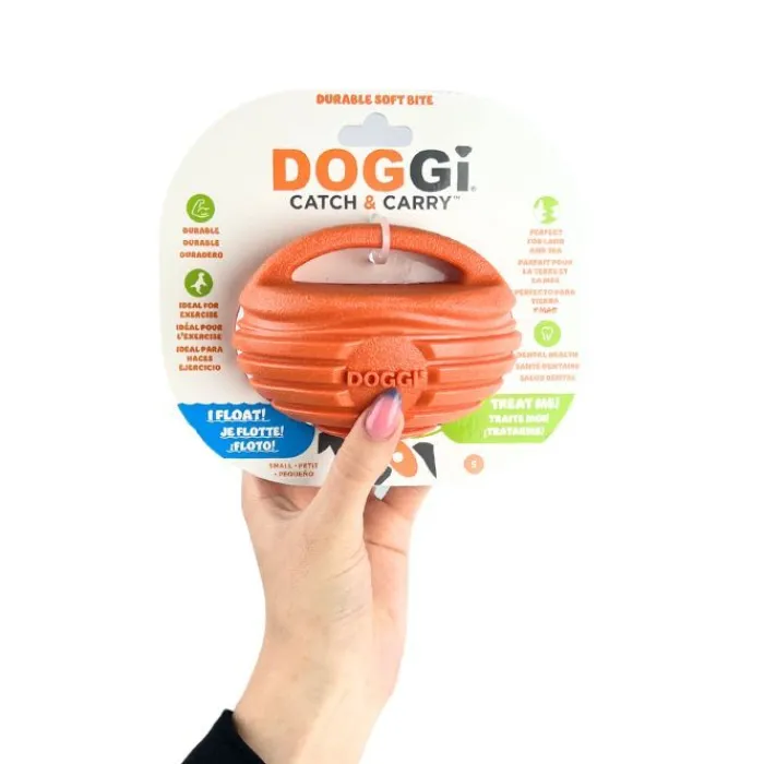 Cotonshoppen Bolde | Hundelegetøj Uden Piv>DOGGI Rugby Bold | 11 Cm