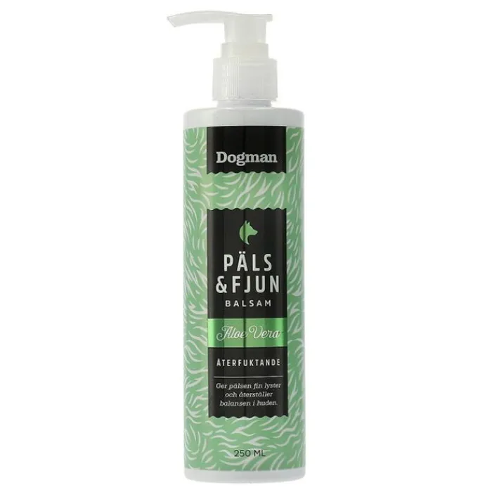 Dogman Hundeshampoo Og Hundebalsam> Päls & Fjun Aloe Vera Balsam