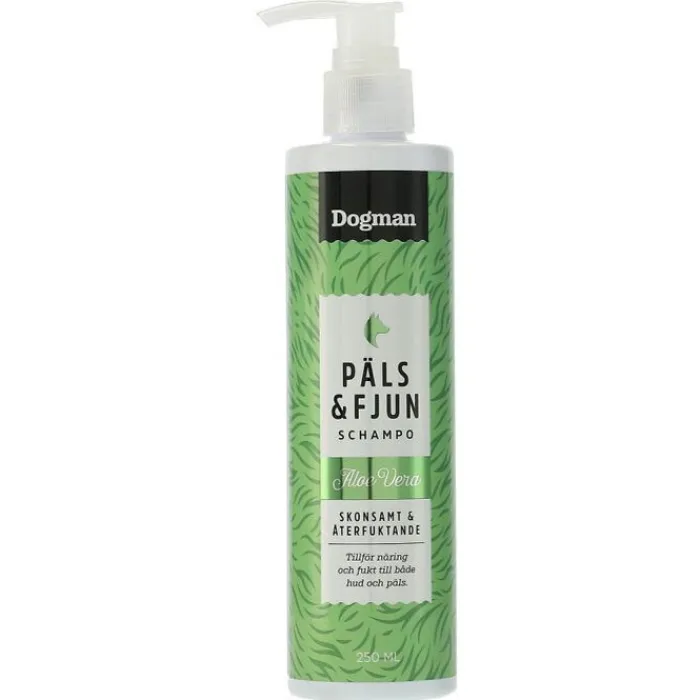 Dogman Hundeshampoo Og Hundebalsam> Päls & Fjun Aloe Vera Shampoo