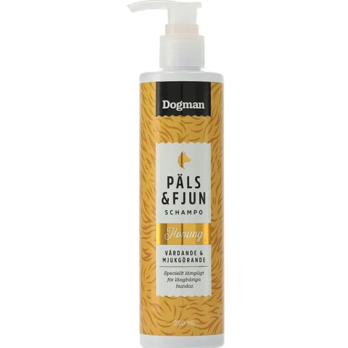 Dogman Hundeshampoo Og Hundebalsam> Päls & Fjun Honning Shampoo