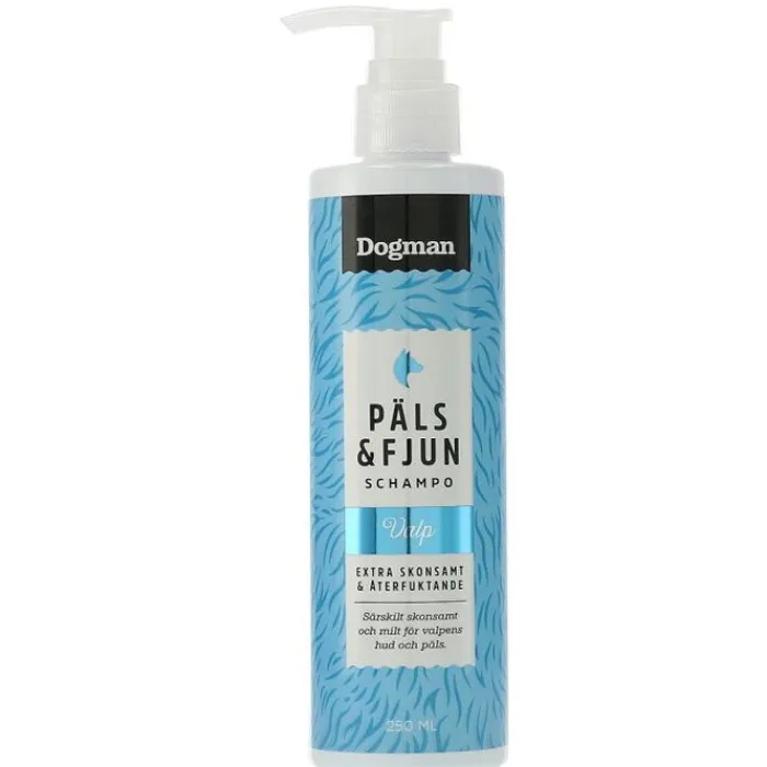 Dogman Hundeshampoo Og Hundebalsam> Päls & Fjun Hvalpeshampoo