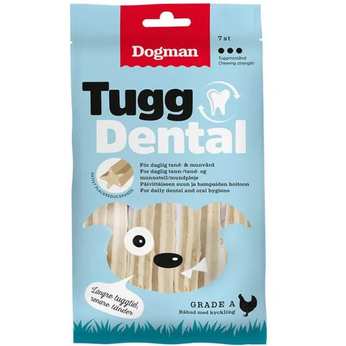 Dogman Godbidder Og Gnaveben> Tugg Dental Tyggeben | Fra 20g