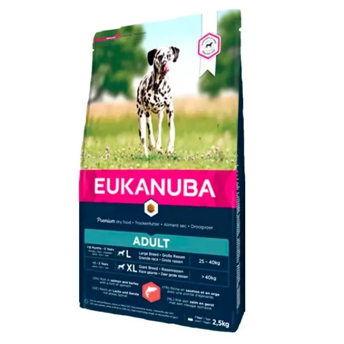 EUKANUBA Hundemad> Adult Large Breed Laks | Tørfoder