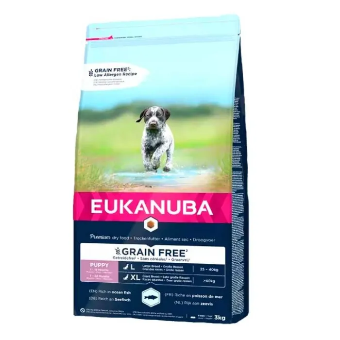 EUKANUBA Hvalpefoder | Hundemad> Grain Free Puppy - Large Breed | Tørfoder