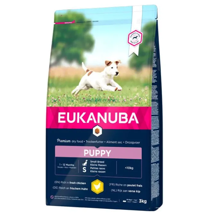 EUKANUBA Hvalpefoder> Growing Puppy - Small Breed | Tørfoder