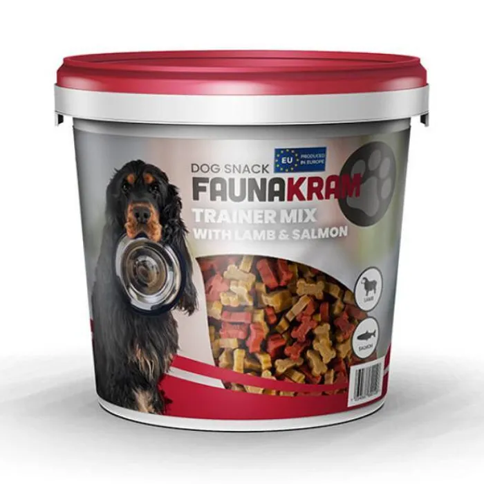 Faunakram Godbidder Og Gnaveben> Trainer Mix , Lam & Laks | 180g