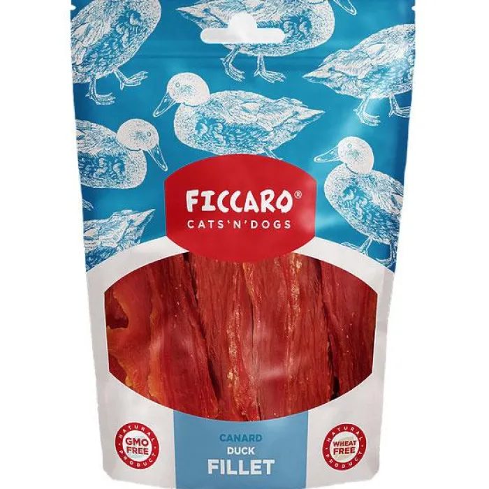 Ficcaro Hvalpegodbidder Og Gnaveben> Duck Fillet | 100g