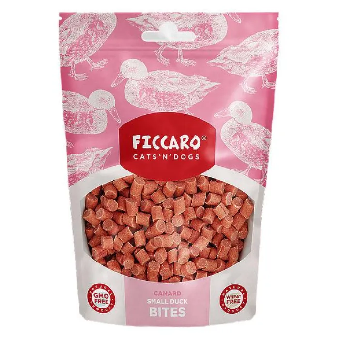 Ficcaro Hvalpegodbidder Og Gnaveben> Small Duck Bites | 100g