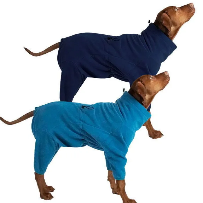 Cotonshoppen Hundetøj>Fleece Dog Overalls | OUTLET