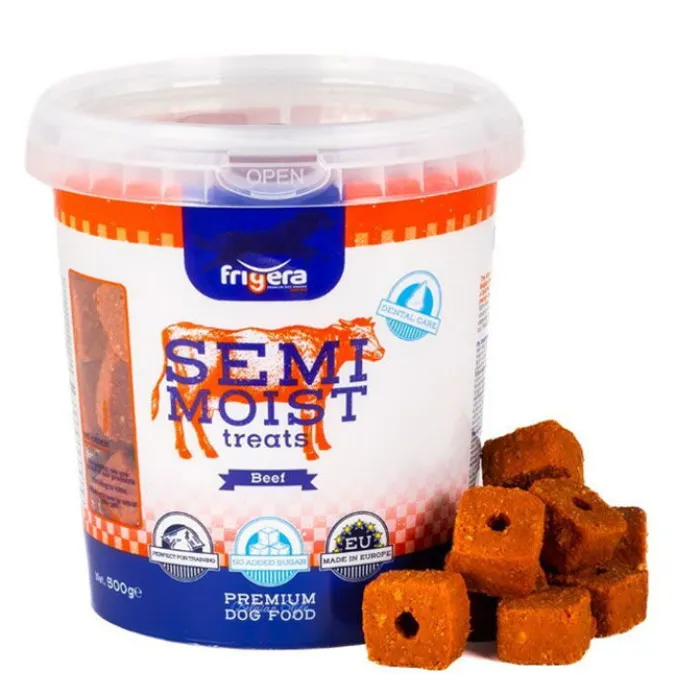 Frigera Godbidder Og Gnaveben> Semi-Moist Treats Okse | 500g