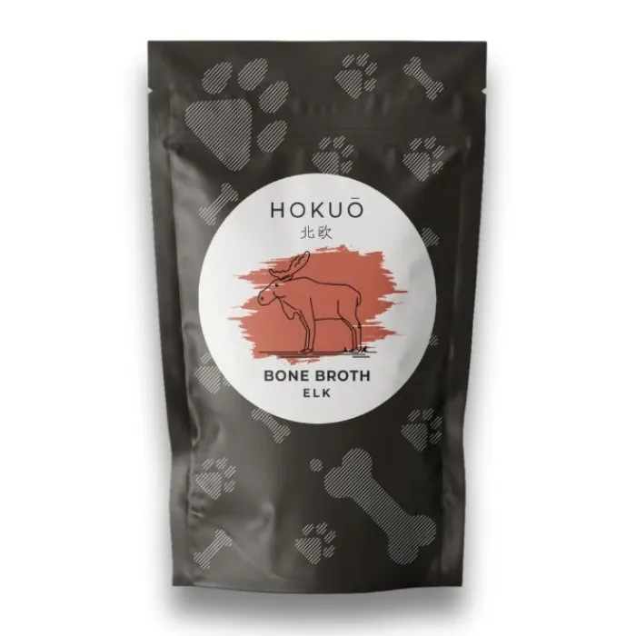 Hokuo Helse Til Hunde | Godbidder Og Gnaveben>Hokuō™ Bone Broth | Elg, 230ml