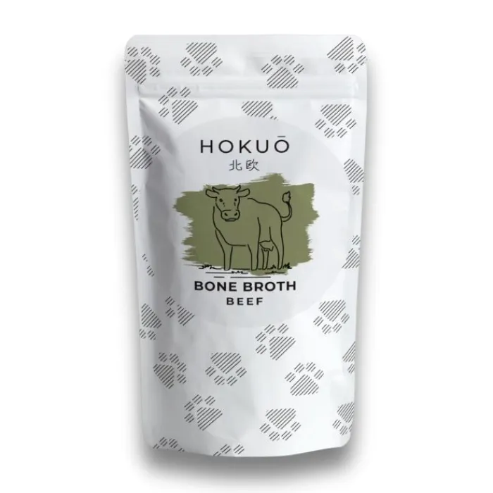 Hokuo Helse Til Hunde | Godbidder Og Gnaveben>Hokuō™ Bone Broth | Okse, 100ml