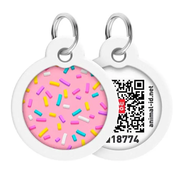 Collar/WauDog Hundetegn>Id Hundetegn QR | Marshmallow