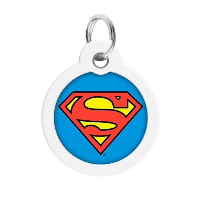 Collar/WauDog Hundetegn>Id Hundetegn QR | Superman