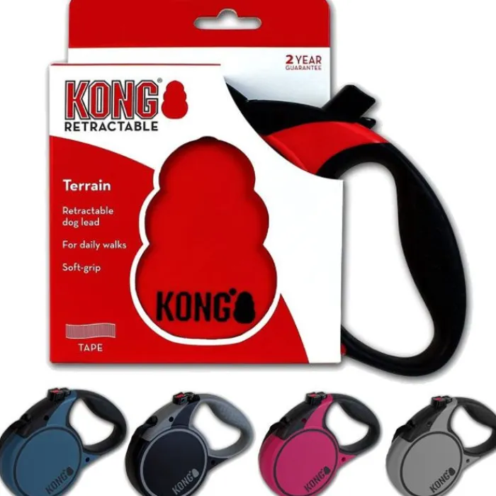 KONG Hundesnor> Retractable Terrain Flex-Line | OUTLET