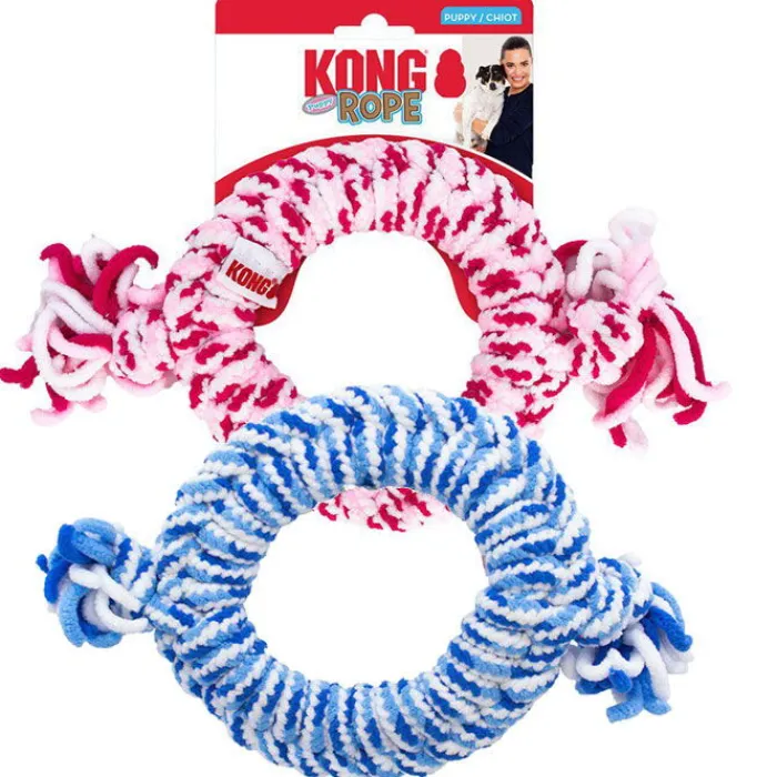 KONG Hvalpelegetøj | Kong Hundelegetøj> Rope Ring Puppy