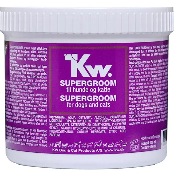 KW Hundeshampoo Og Hundebalsam> Supergroom, 450 Ml.