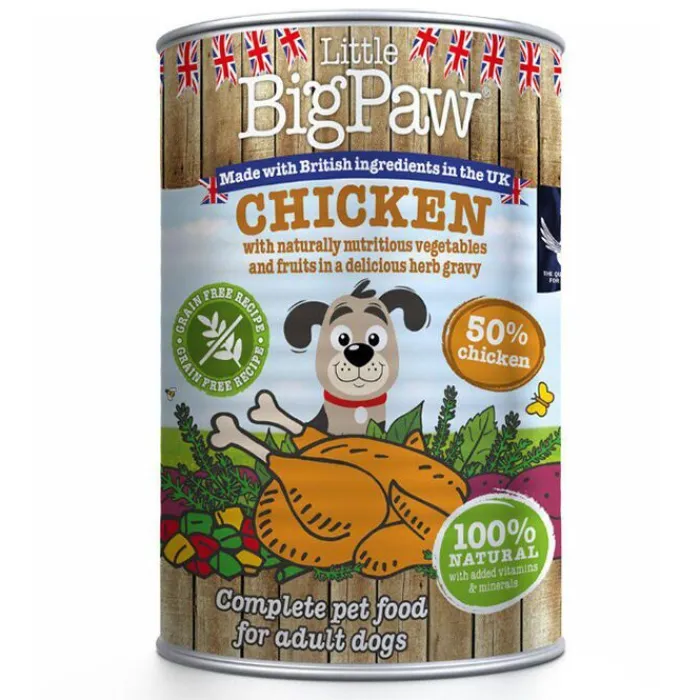 Little Big Paw Hundemad> Chicken Vådfoder