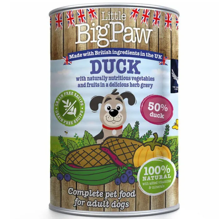 Little Big Paw Hundemad> Duck Vådfoder