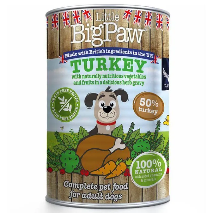 Little Big Paw Hundemad> Turkey Vådfoder