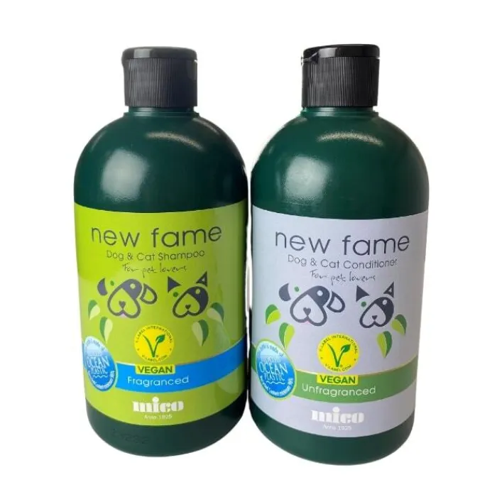 Cotonshoppen Hundeshampoo Og Hundebalsam>Mico New Fame Vegansk Shampoo/balsamsæt | Skånsom Z1