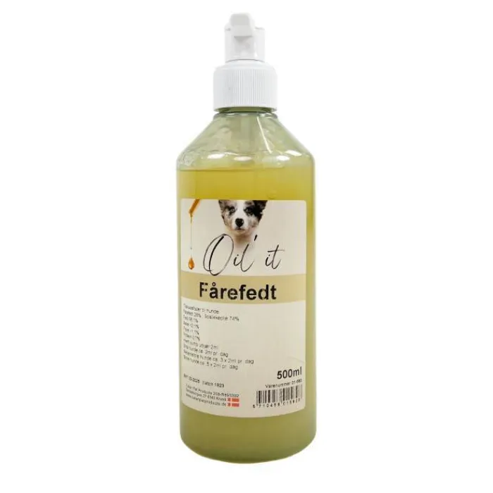 Snack'it Helse Til Hunde | Fodertilskud>Oil'it Fårefedt | 500ml